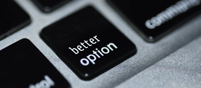 image of a keyboard for better option